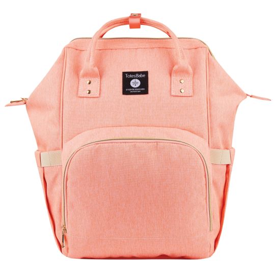 Totes Babe -  Alma 18L Diaper Backpack - Peach