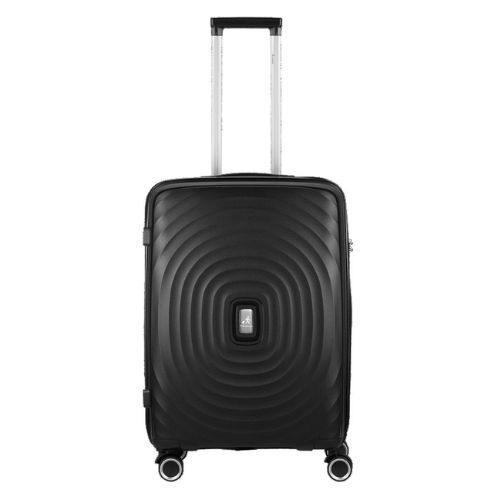 Travelwize - Ripple PP 4-Wheel Spinner 55cm Luggage Black